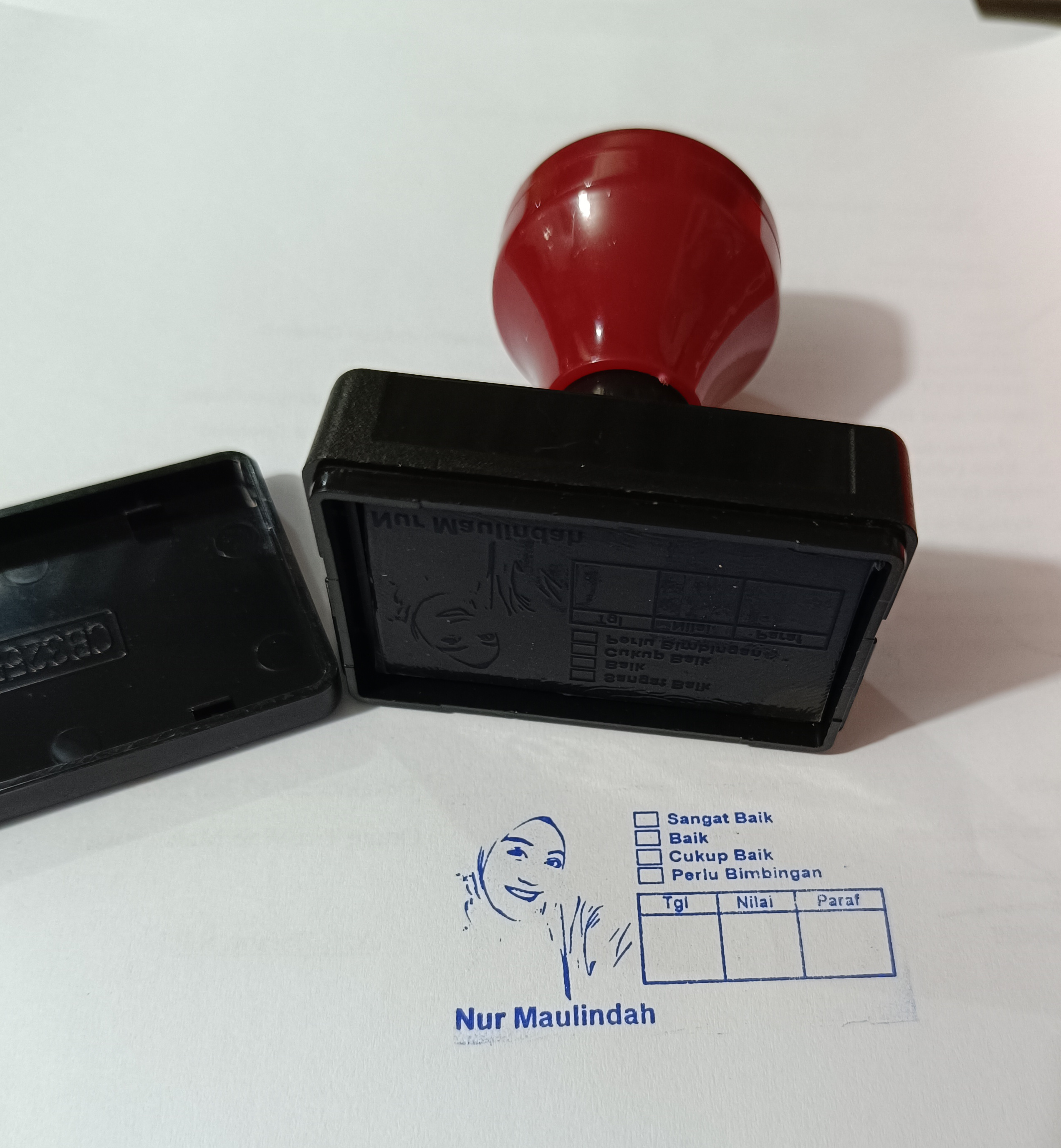 Jasa Cetak Stempel Flash Otomatis