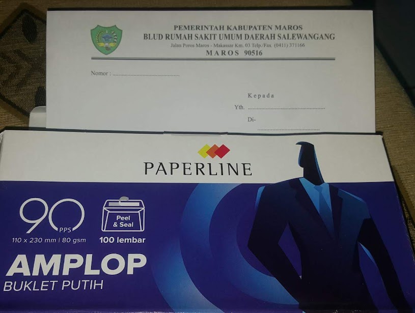 Cetak Amplop Kop Surat Custom