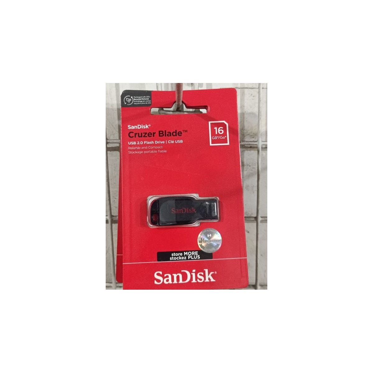 Flashdisk Sandisk Cruzer Blade 16 GB